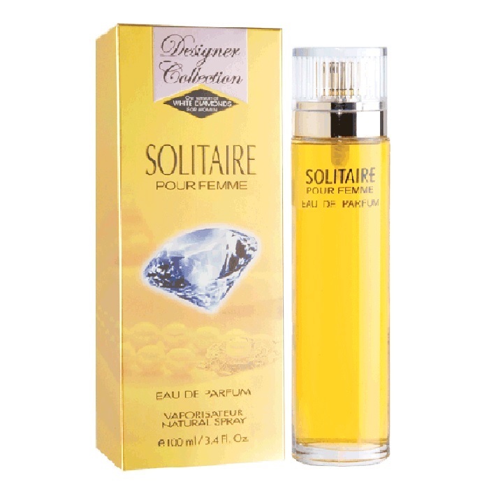 Solitaire Perfume by Designer Collection3.4oz Eau De Parfum spray for women